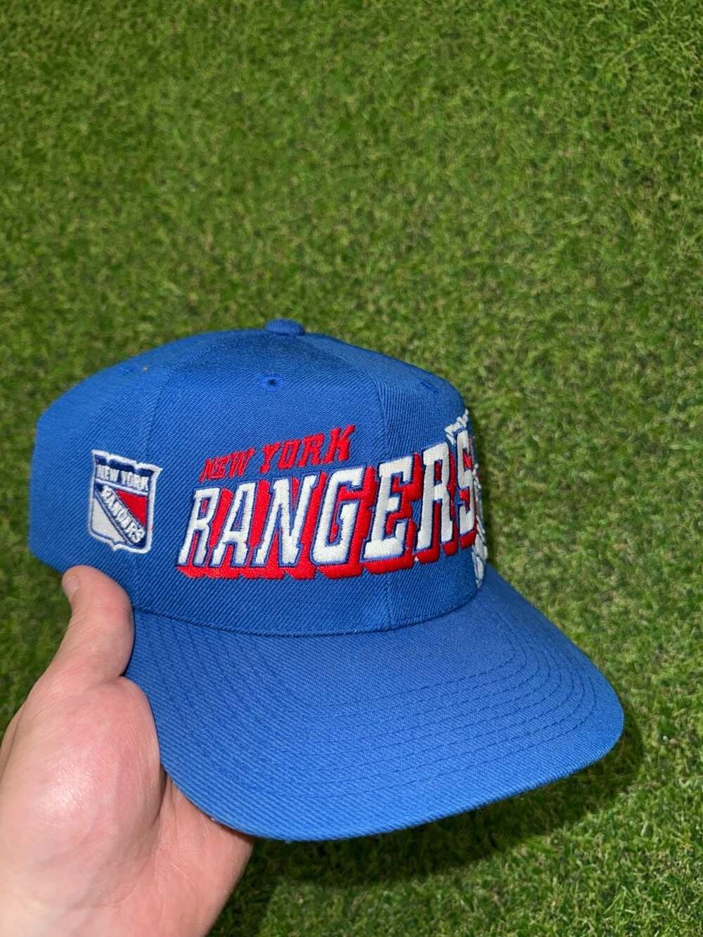 Sports Specialties New York Rangers Snapback Hat One Size Fits All Blue